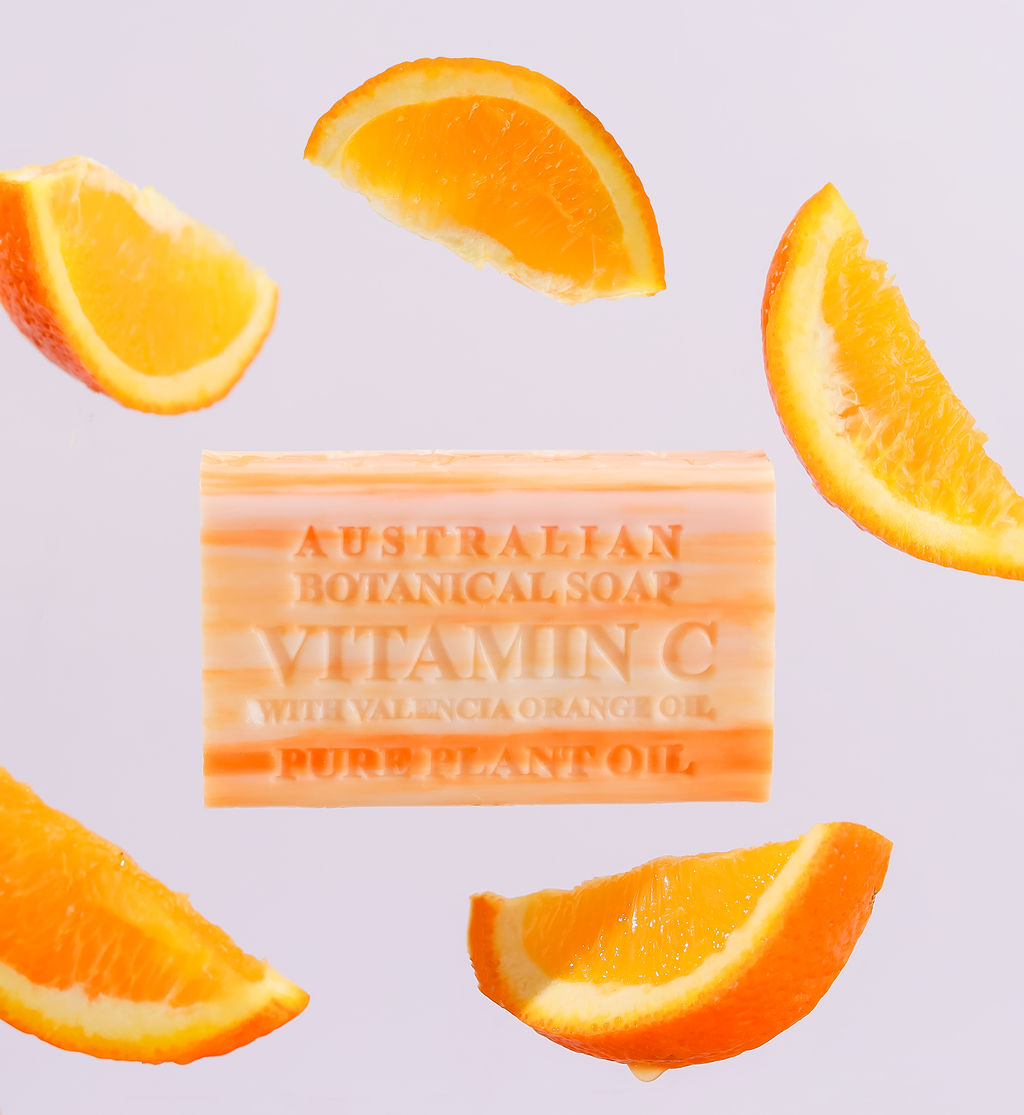 Vitamin C Soap with Valencia Orange Oil Australian Botanical Soap