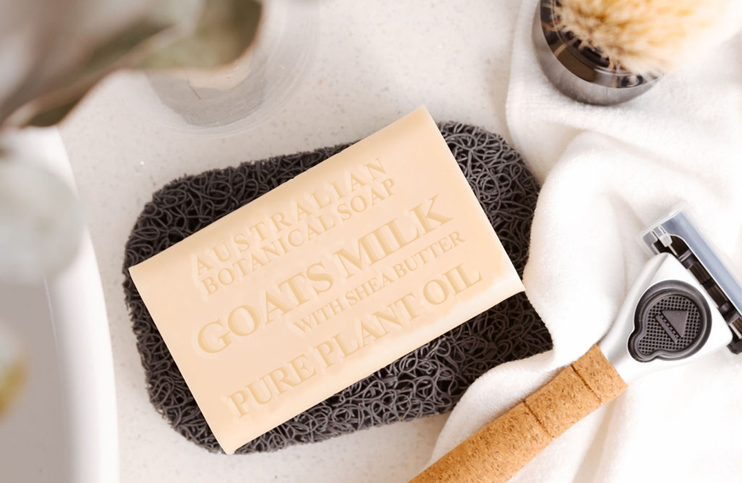 Goats Milk with Shea Butter Soap 8 Pack Australian Botanical Soap