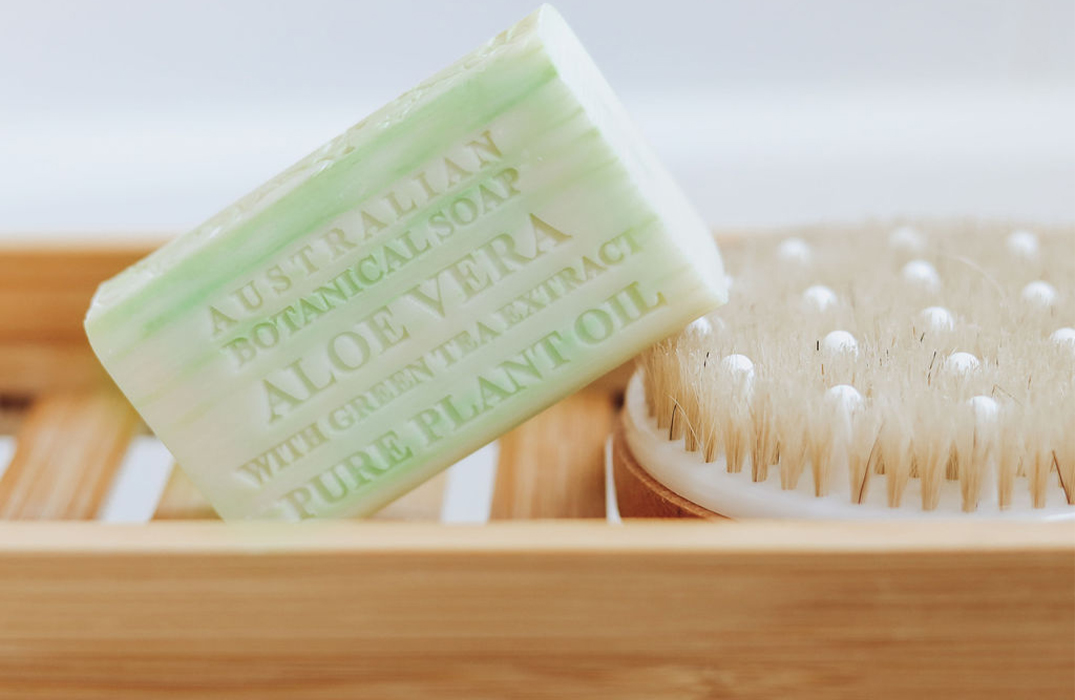 Aloe Vera Soap with Green Tea Extract Shea Butter